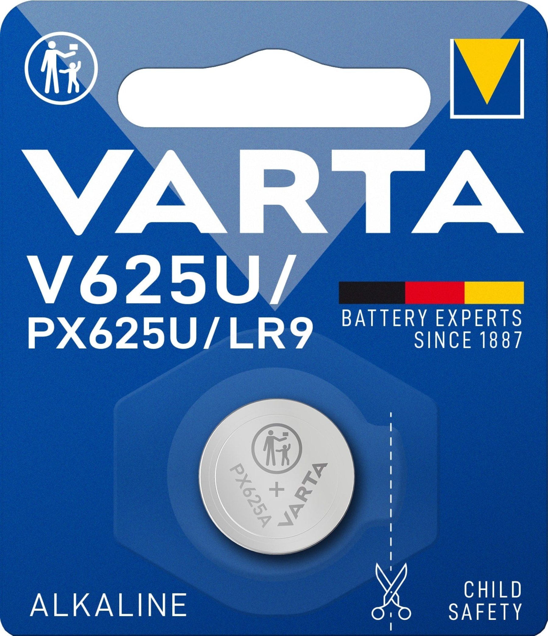 VARTA V625U Alkaline Coin Battery 1.5V Pack of 1